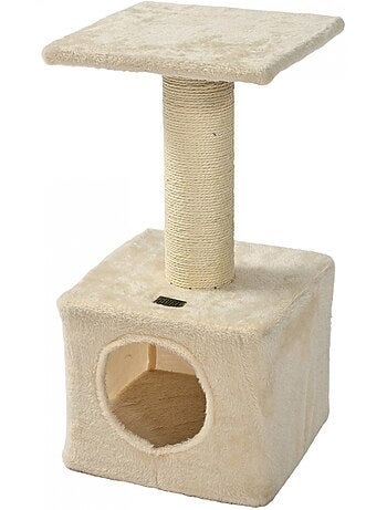 Mon Ami Luki Arbre à chat plateforme, niche & griffoir