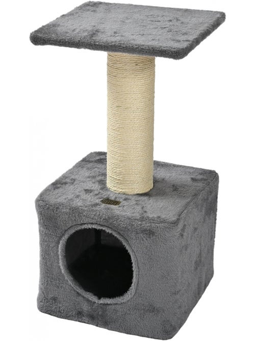 Mon Ami Luki  Arbre à chat plateforme, niche & griffoir - Kiabi