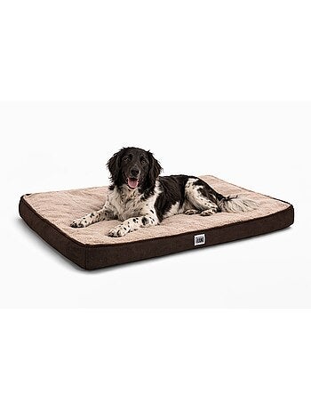 Mon Ami Luki atelas antidérapant bord tissus et dessus fourrure