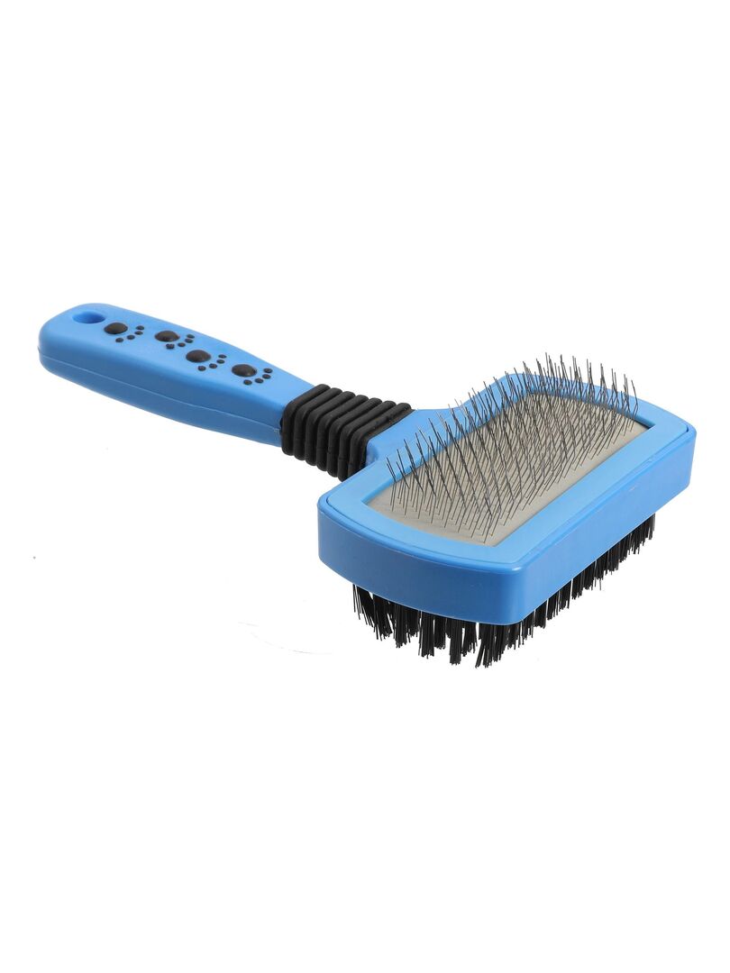 Mon Ami Luki  BROSSE CARDE DOUBLE DESIGN Bleu - Kiabi