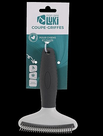 Mon Ami Luki Brosse etrille simple rangee manche rubber