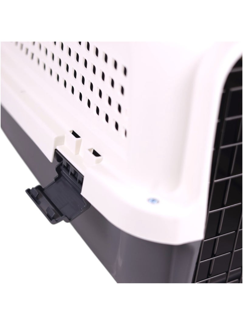 Mon Ami Luki  Caisse de transport chien & chat Blanc Noir - Kiabi