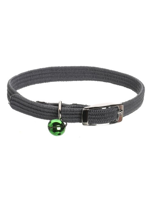 Mon Ami Luki  Collier chat nylon elastique et grelot - Kiabi