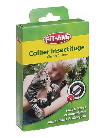 Mon Ami Luki COLLIER INSECTIFUGE CHAT