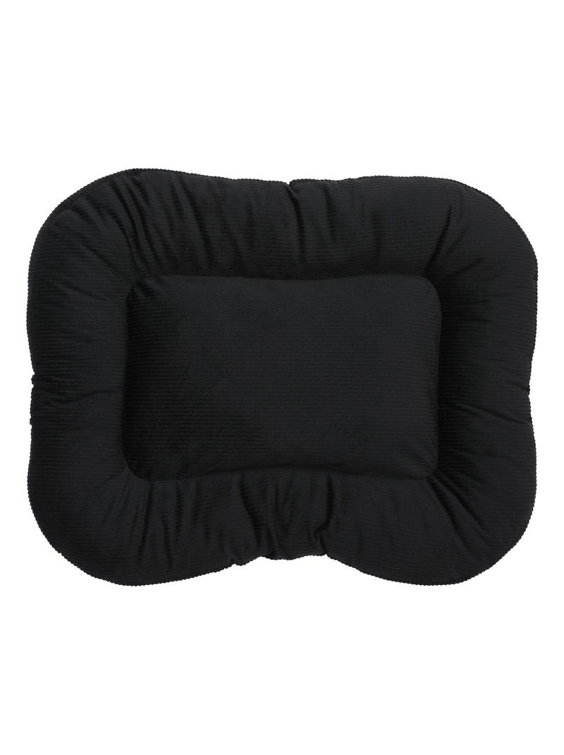 Mon Ami Luki  Coussin confort Noir Noir - Kiabi