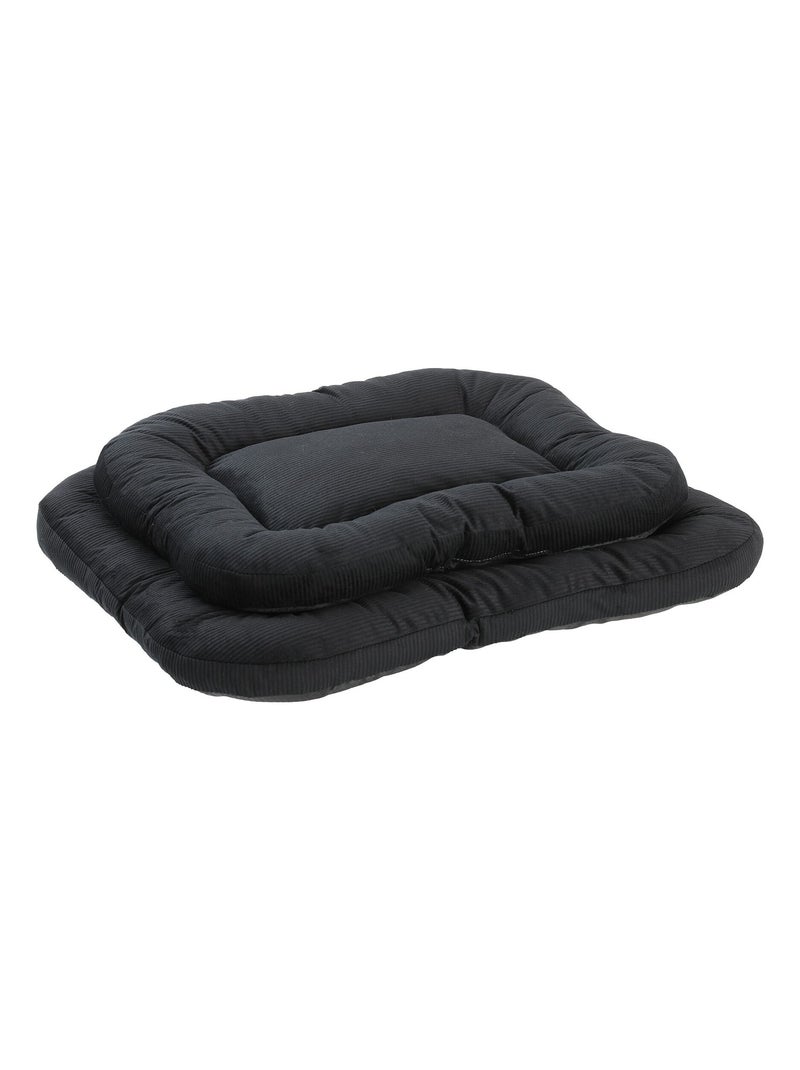 Mon Ami Luki  Coussin confort Noir Noir - Kiabi