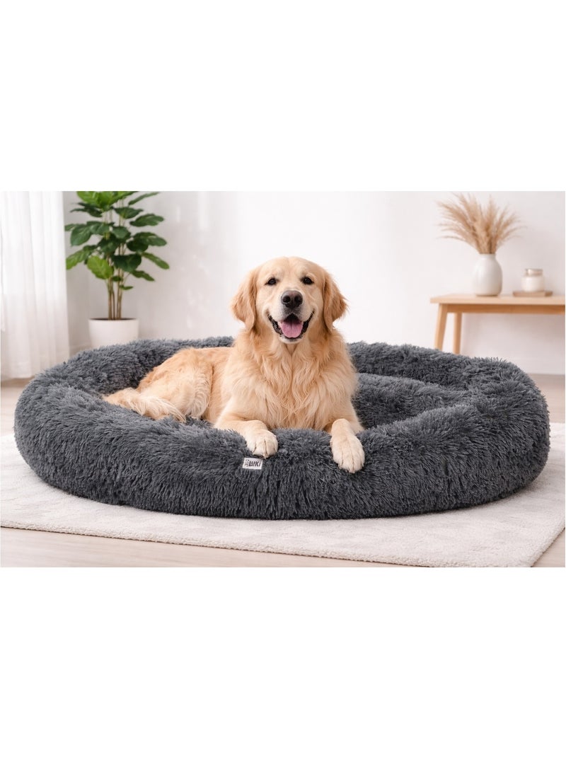 Mon Ami Luki  Coussin grand chien NIRVANA Noir Noir - Kiabi