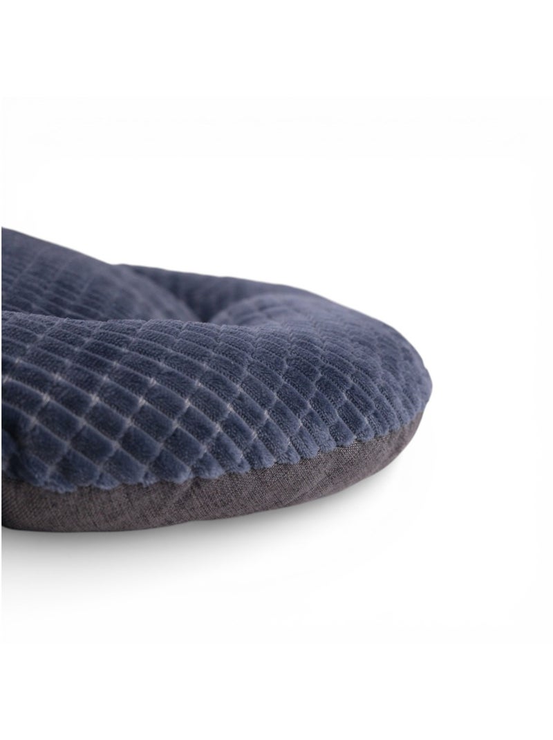 Mon Ami Luki  Coussin OFTTOUCH  bimatière doux  antidérapant  Petit chien Bleu - Kiabi
