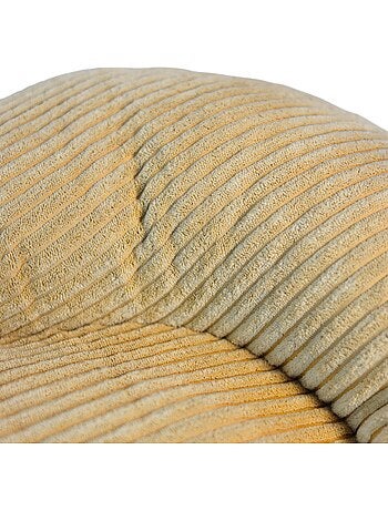 Mon Ami Luki Coussin ovale antidérapant en velours côtelé