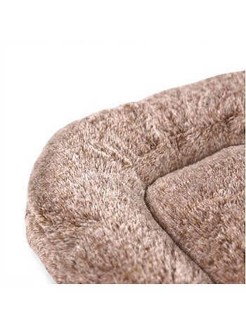 Mon Ami Luki Coussin ovale antidérapant face fourrure