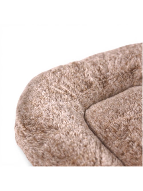 Mon Ami Luki  Coussin ovale antidérapant face fourrure - Kiabi