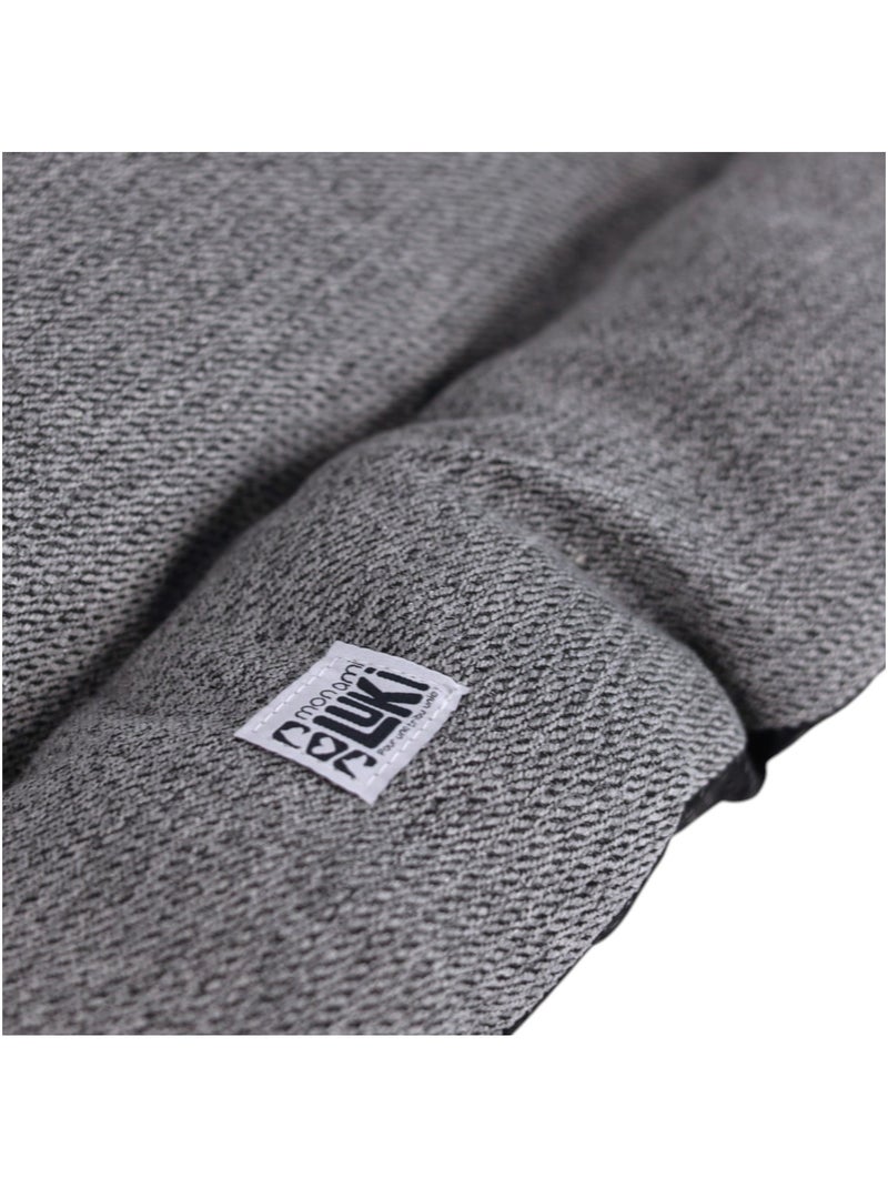 Mon Ami Luki  Coussin ovale  antiderapant Gris Gris - Kiabi
