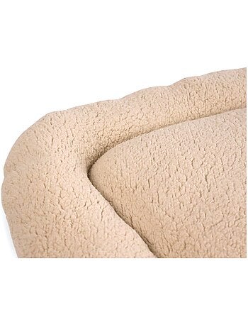 Mon Ami Luki Coussin ovale antidérapant tissus mouton