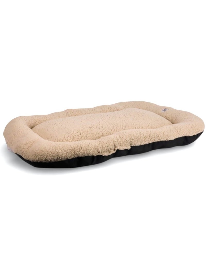 Mon Ami Luki  Coussin ovale antidérapant tissus mouton Beige - Kiabi