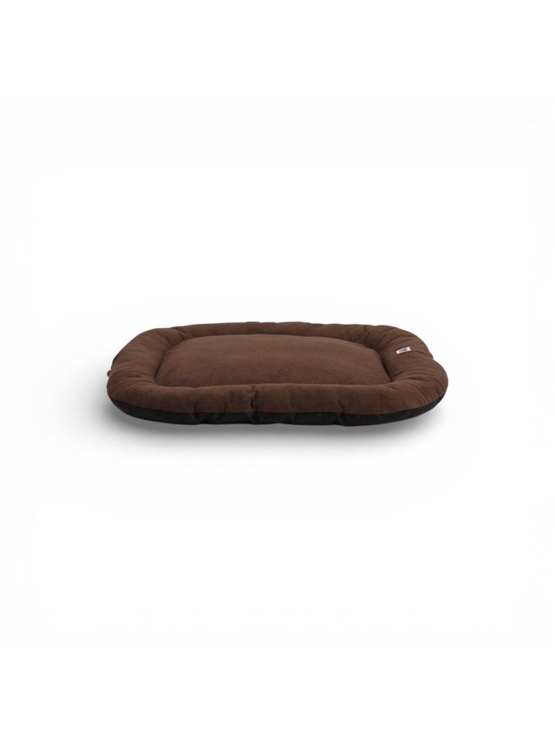 Mon Ami Luki  Coussin ovale antidérapant toute surface tissus Marron - Kiabi