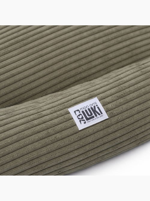 Mon Ami Luki  Coussin ovale antiderapant velours cotele - Kiabi