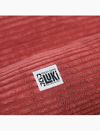 Mon Ami Luki Coussin ovale antidérapant velours côtelé