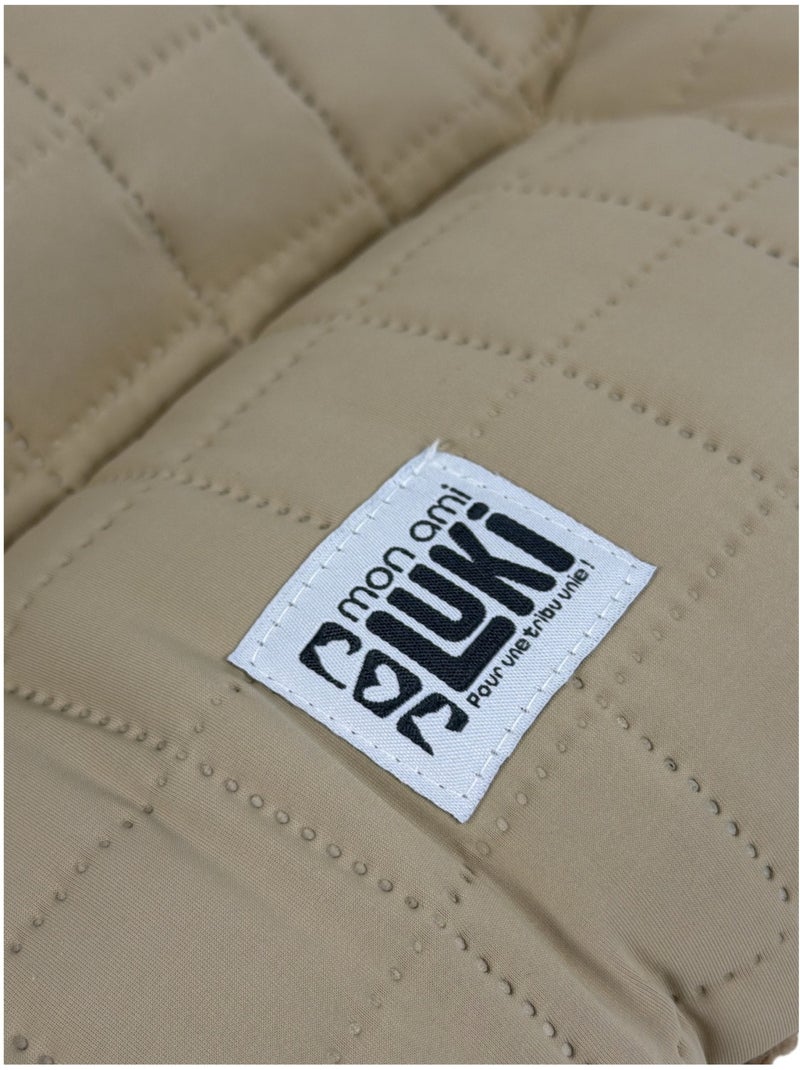 Mon Ami Luki  Coussin ovale FRESHBED  couchage été  microfibre douce et respirante Beige - Kiabi