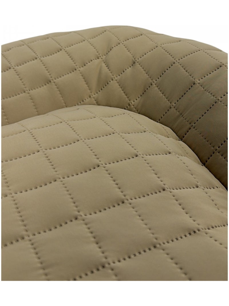 Mon Ami Luki  Coussin ovale FRESHBED  couchage été  microfibre douce et respirante Beige - Kiabi