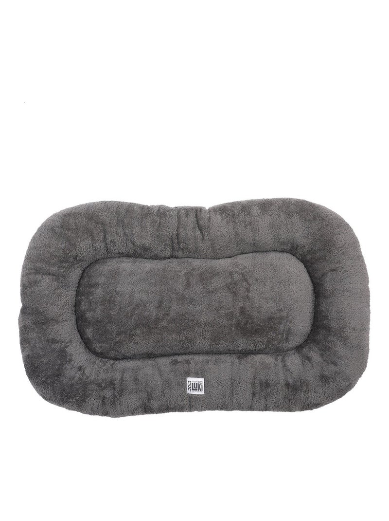 Mon Ami Luki  Coussin ovale lines  antiderapant Gris Gris - Kiabi