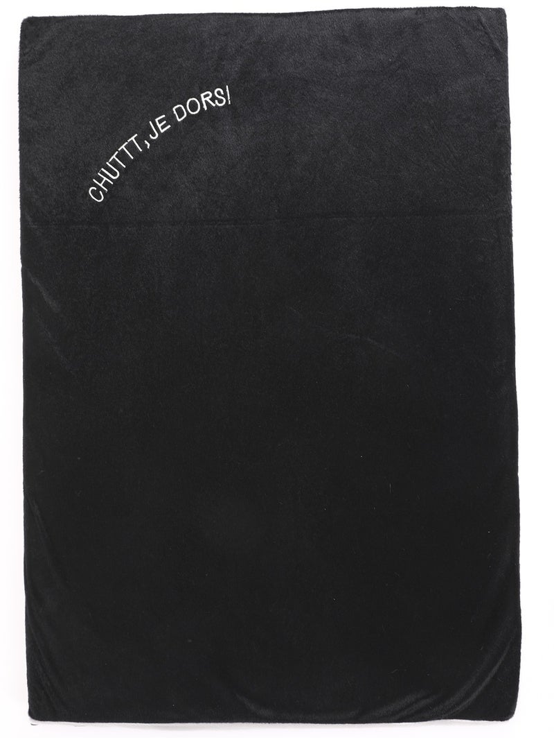 Mon Ami Luki  Coussin rectangle Noir Noir - Kiabi