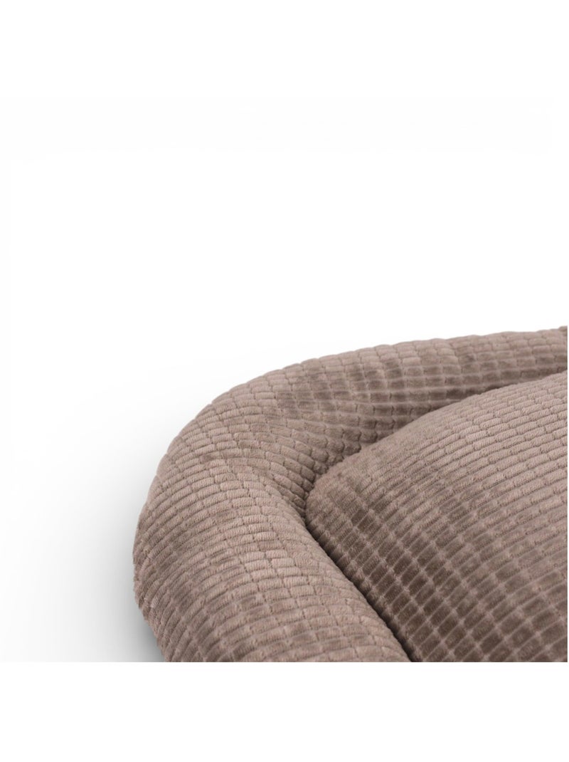 Mon Ami Luki  Coussin SOFTTOUCH  bimatière doux  antidérapant  Petit chien Marron - Kiabi