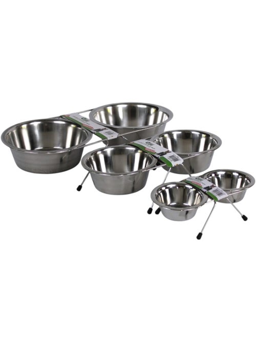 Mon Ami Luki  DOUBLE GAMELLE   SUPPORT  POUR LE CONFORT DE VOTRE COMPAGNON EXISTE EN 3 TAILLES - Kiabi