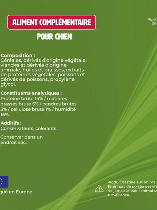 Mon Ami Luki  Friandises de récompenses  chiens 3unitées vendues - Kiabi