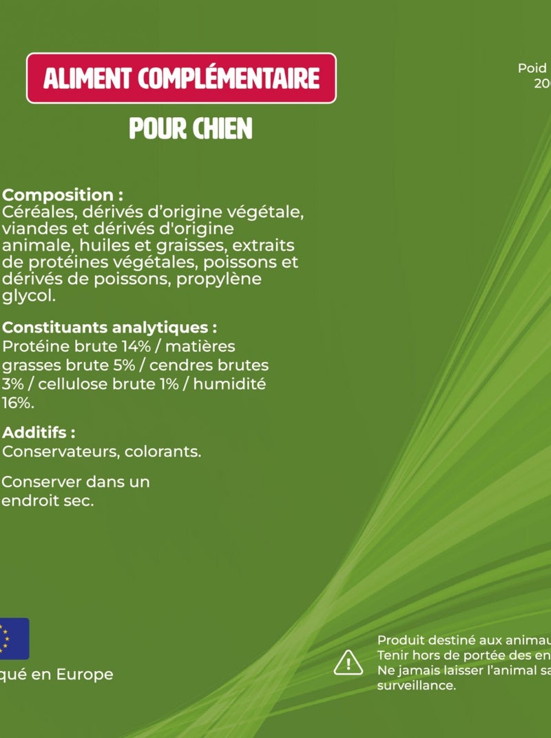 Mon Ami Luki  Friandises de récompenses  chiens 3unitées vendues Transparent - Kiabi