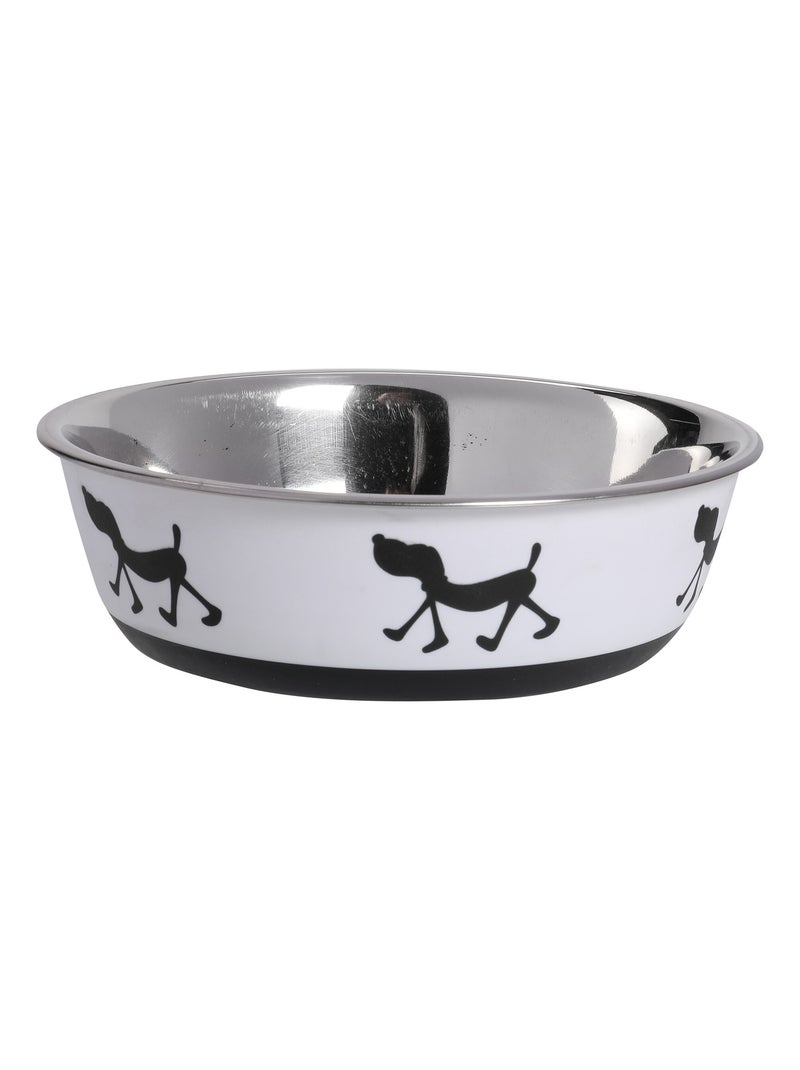 Mon Ami Luki  Gamelle inox antiderapante Blanc - Kiabi