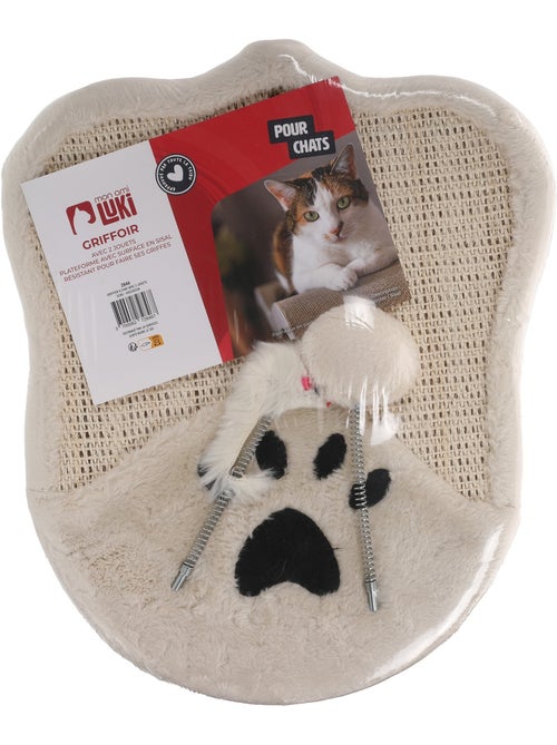 Mon Ami Luki Griffoir a chat avec 2 jouets - Kiabi Mon Ami Luki Griffoir a chat avec 2 jouets - Kiabi