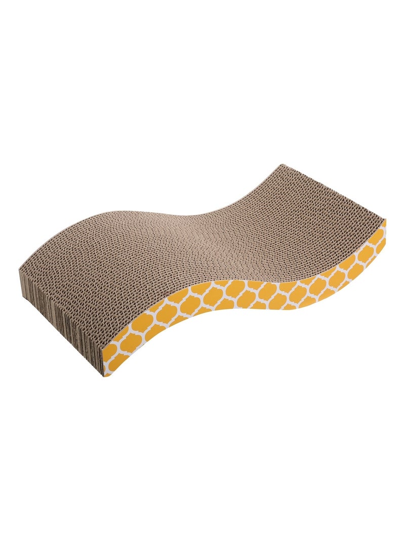 Mon Ami Luki  GRIFFOIR VAGUE ET HERBE A CHAT  31X21X8CM Gris Gris - Kiabi