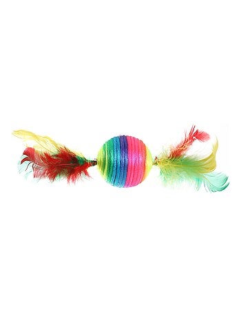 Mon Ami Luki Jouet balle + plumes