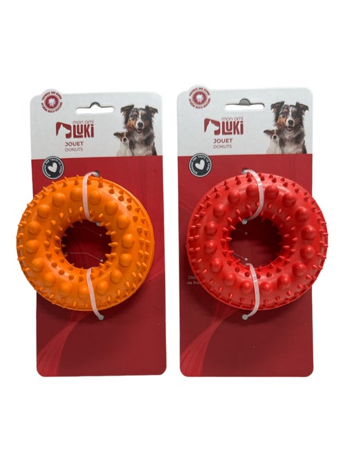 Mon Ami Luki  Jouet caoutchouc distributeur de recomense forme cercle  collection les costauds - Kiabi