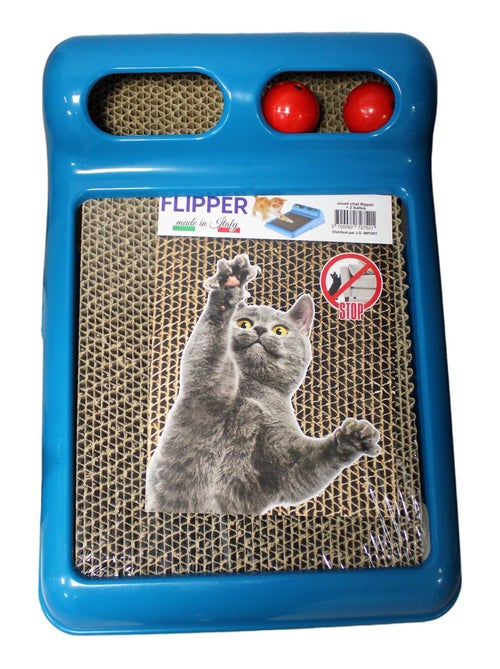 Mon Ami Luki  Jouet chat flipper et 2 balles - Kiabi