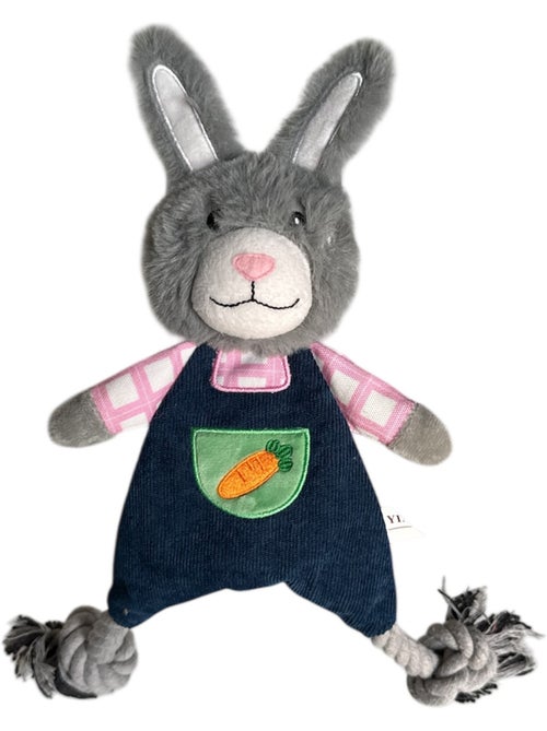 Mon Ami Luki  Jouet chien corde peluche forme animaux  jeu, mastication et traction - Kiabi