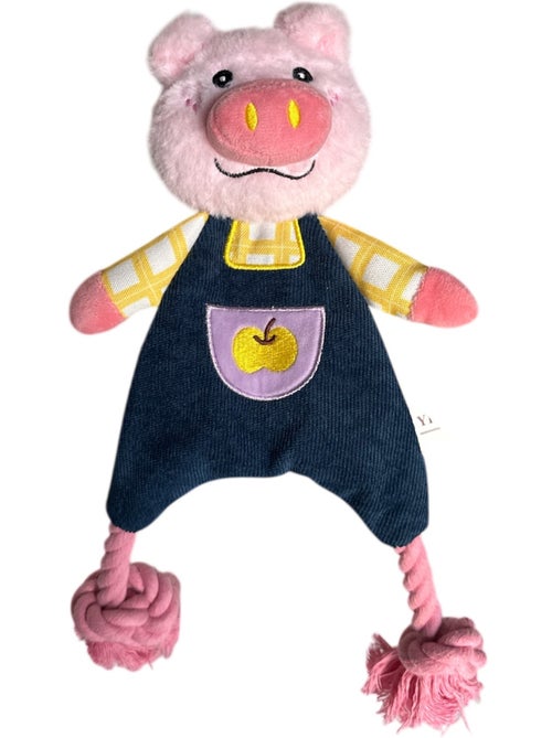 Mon Ami Luki  Jouet chien corde peluche forme animaux  jeu, mastication et traction - Kiabi
