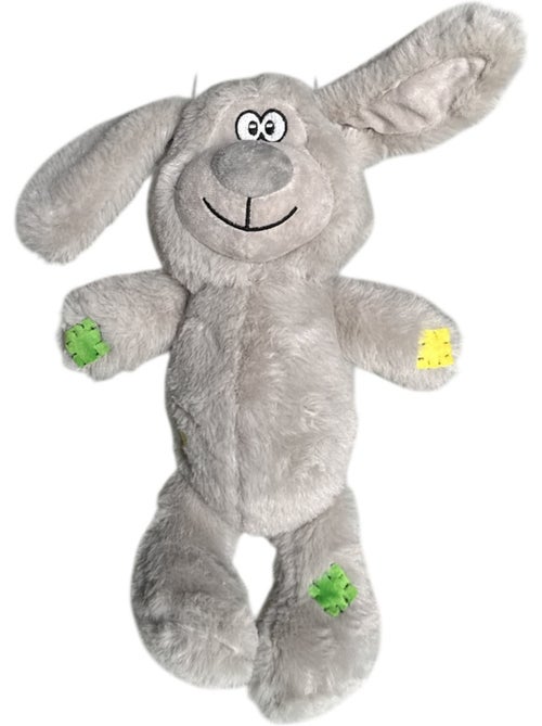 Mon Ami Luki  Jouet chien peluche animaux  doux et lunique  pour jouer et caliner - Kiabi