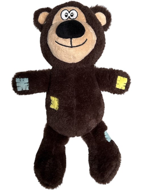 Mon Ami Luki  Jouet chien peluche animaux  doux et lunique  pour jouer et caliner - Kiabi