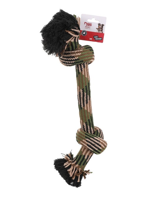 Mon Ami Luki  JOUET CORDE FORME OS KAKI GRANDS CHIENS - Kiabi