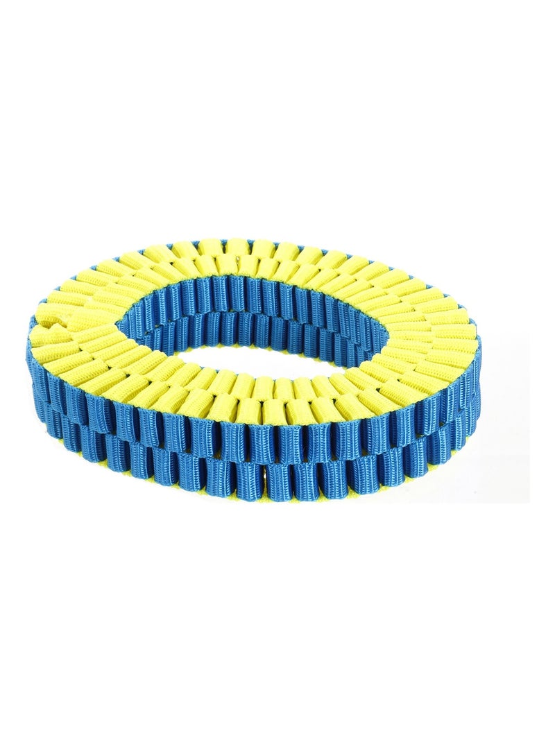 Mon Ami Luki  Jouet corde fun cercle Noir Jaune Bleu - Kiabi