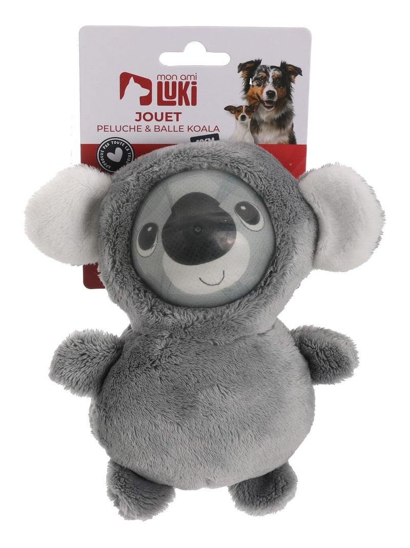 Mon Ami Luki  Jouet peluche balle koala ou ours Gris Gris - Kiabi