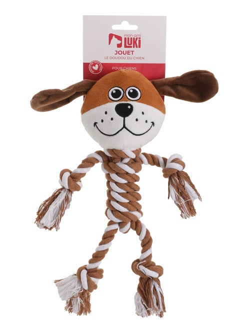 Mon Ami Luki  Jouet peluche et corde - Kiabi