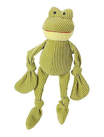 Mon Ami Luki Jouet peluche et velours grenouille