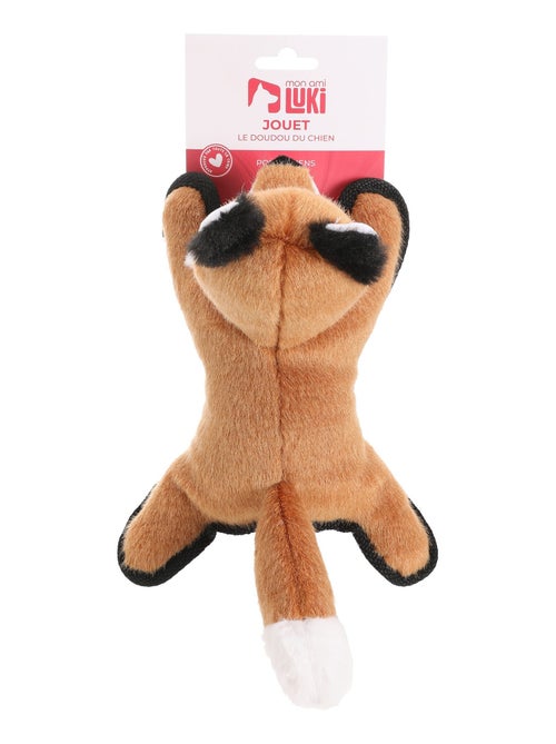 Mon Ami Luki  Jouet peluche forme renard ou écureuil ou raton laveur - Kiabi