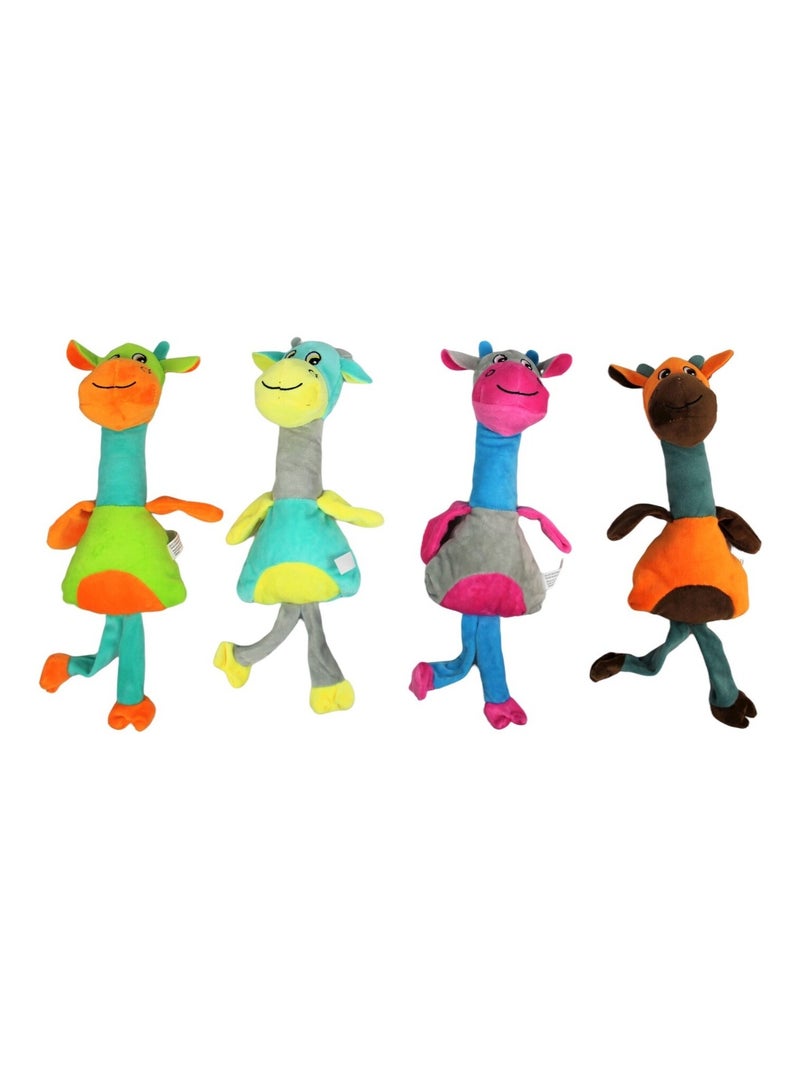 Mon Ami Luki  Jouet peluche girafe funny Multicolore - Kiabi