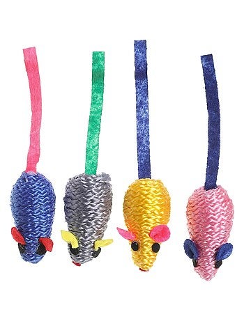 Mon Ami Luki Jouet souris 4unitées vendues