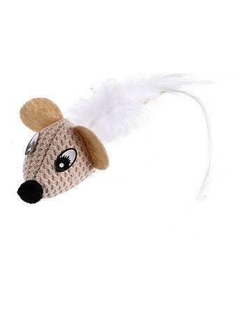 Mon Ami Luki Jouet souris funny + plumes