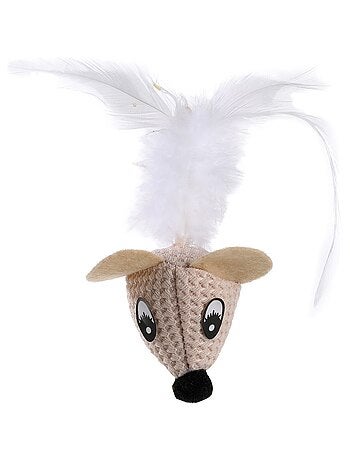 Mon Ami Luki Jouet souris funny + plumes