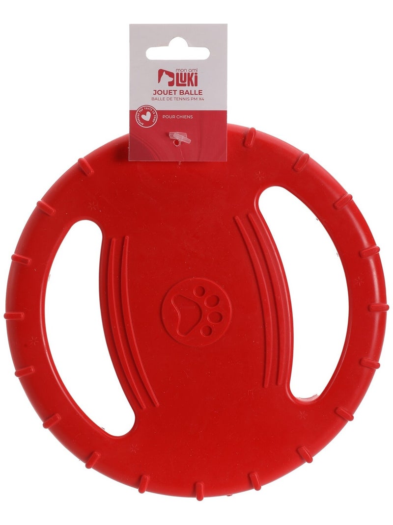 Mon Ami Luki  JOUET SPORT FORME FRISBEE TRES RESISTANT 20 CM Rouge - Kiabi